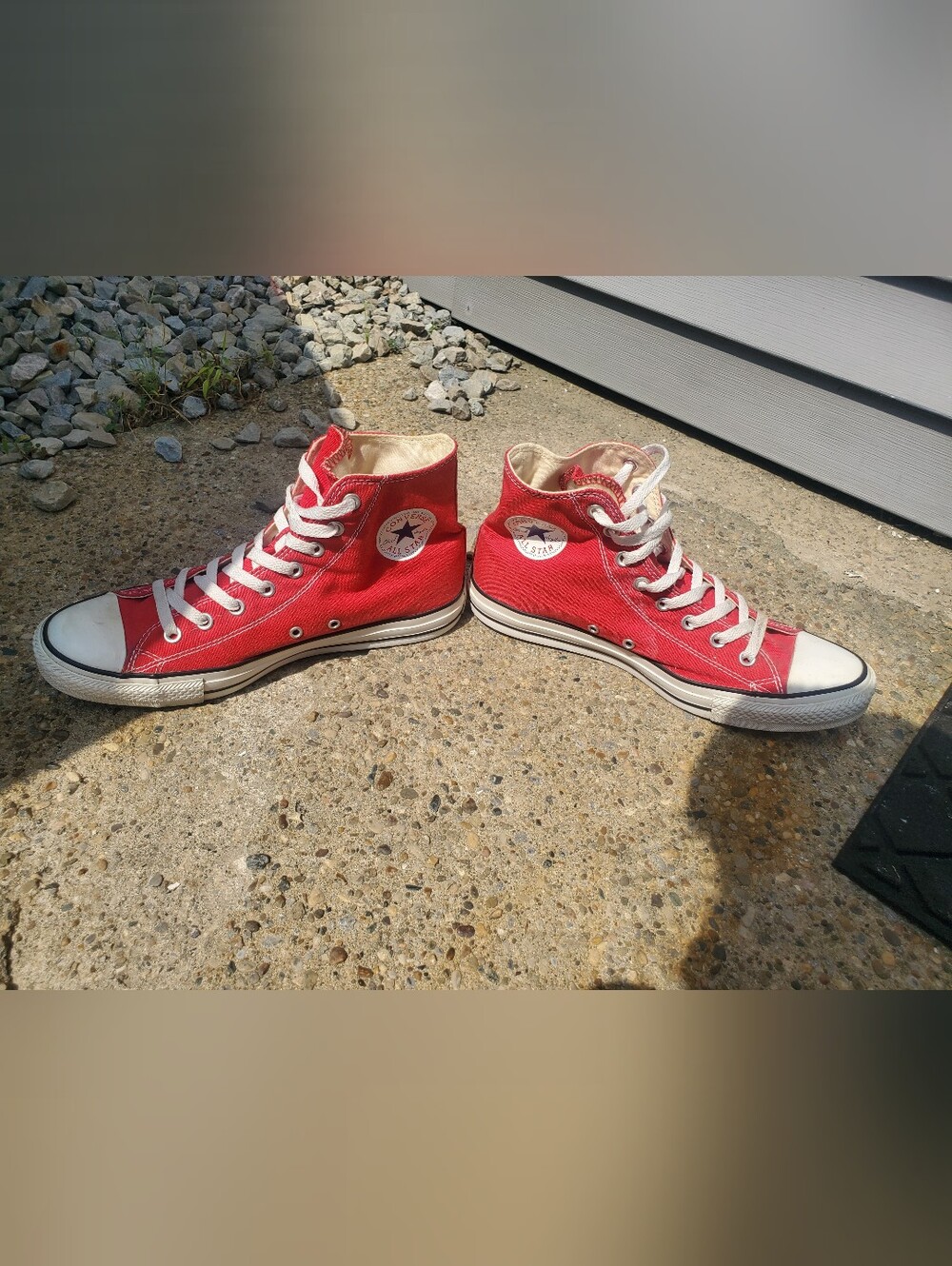 Converse Chuck Taylor All Star High Top Sneakers - Red - Picture 5 of 7